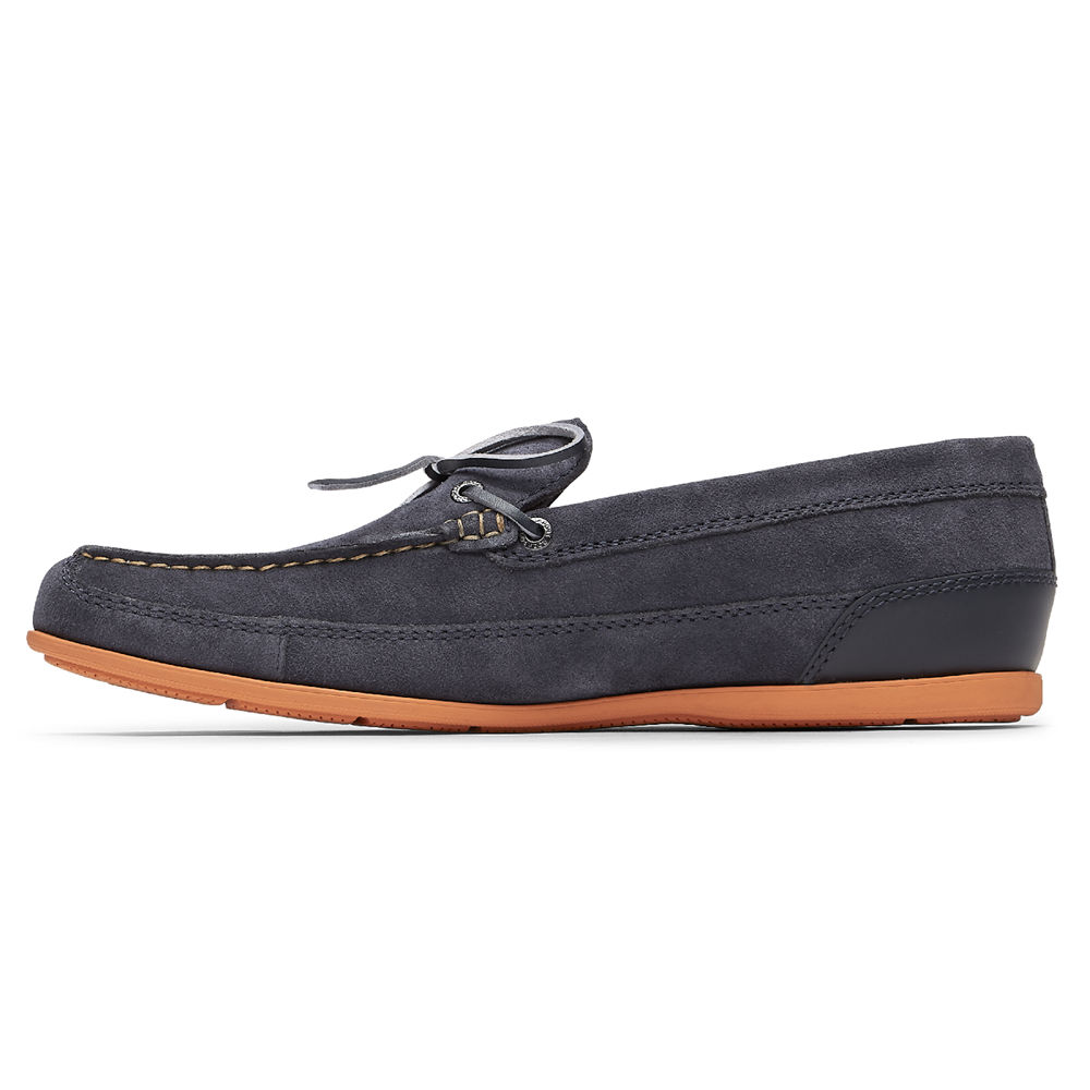 Rockport Loafers Herre Marineblå - Malcom Tie - PVMW96201